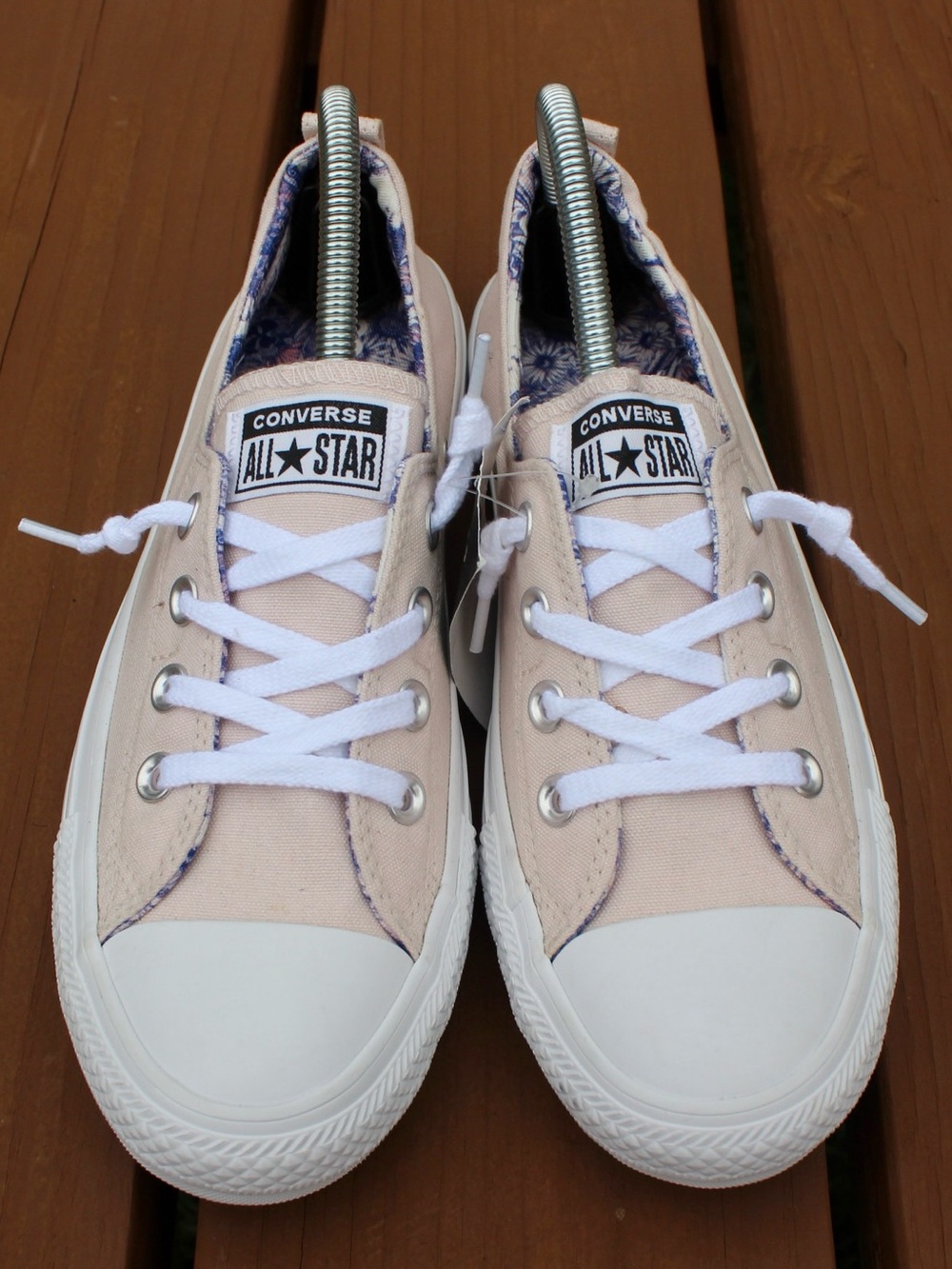 Converse Women's Barely Rose Chuck Taylor All Star Shoreline Slip-on Shoes Sz 9